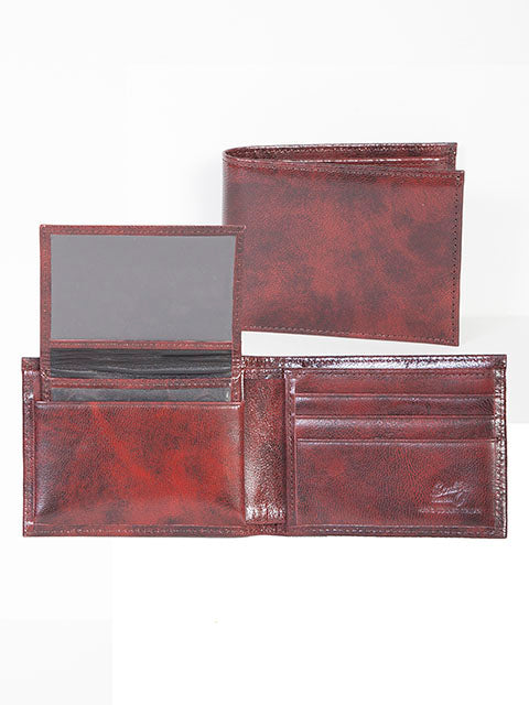 Scully Slim Italian Leather Billfold w/ Removable Case Assorted Colors Scully