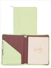 Scully Soft Lamb Leather zip letter pad Scully