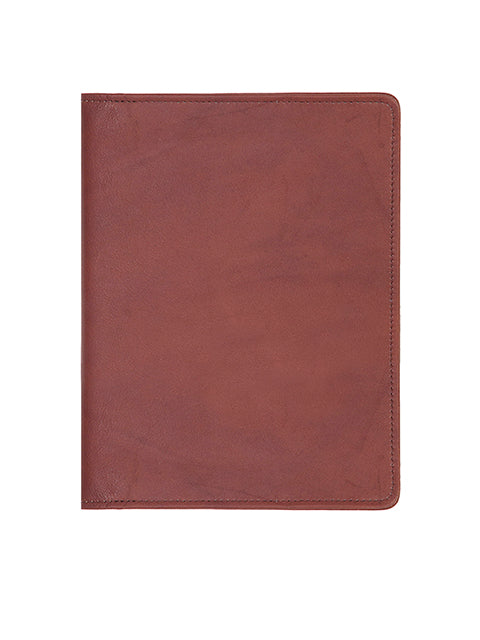 Scully Soft Plonge Leather desk size weekly planner Scully