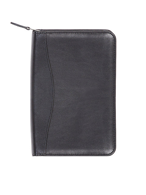 Scully Soft Plonge Leather junior zip padfolio Scully