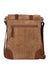 Scully Suede and leather messenger bag Scully