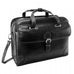 Siamod Carugetto 15.4" Leather Detachable Wheeled Laptop Briefcase