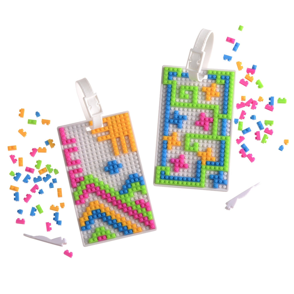 Smooth Trip Build-a-Block Luggage Tag Assorted Colors Smooth Trip