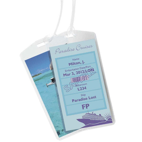 Smooth Trip Cruise ID Tag - 2 Pk