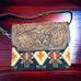 South Point Crossbody Bag Cowhide and Conchos