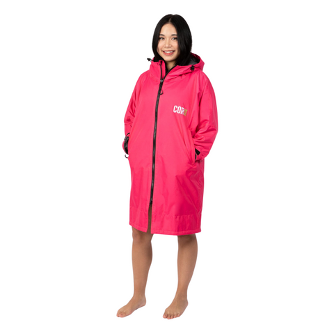 Waterproof Swim Parka (Pink) COR Surf