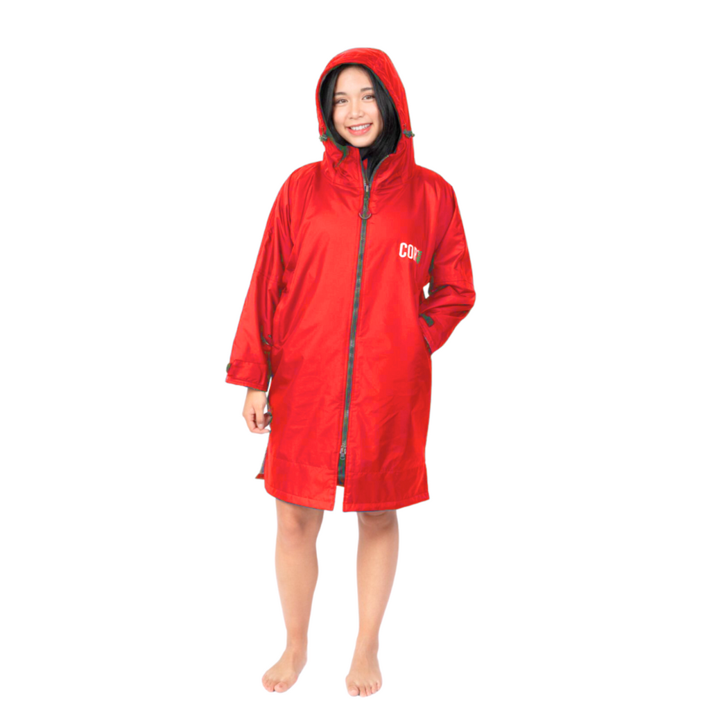Waterproof Swim Parka (Red) COR Surf