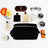 Toiletry Bag - Organizing Pouch, Large, Black Bag-all