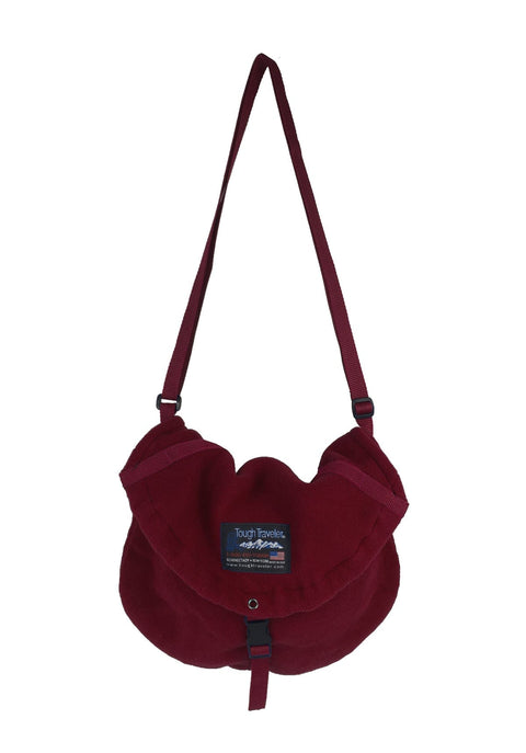 FLEECE SHOULDER BAG Tough Traveler - Made in USA since 1970
