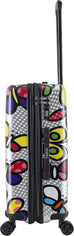 TUCCI Butterfly Pop 24” Medium Hardside Checked Suitcase Tucci