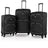 TUCCI Italy BEN FATTO 3 PC Luggage Suitcase Set  20", 24", 28" Tucci