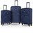 TUCCI Italy BEN FATTO 3 PC Luggage Suitcase Set  20", 24", 28" Tucci