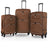 TUCCI Italy BEN FATTO 3 PC Luggage Suitcase Set  20", 24", 28" Tucci