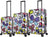 TUCCI Italy Butterfly Pop (20”, 24” & 28”) Hardside Suitcase Set Tucci