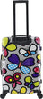 TUCCI Italy Butterfly Pop 28” Large Hardside Checked Suitcase Tucci