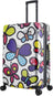 TUCCI Italy Butterfly Pop 28” Large Hardside Checked Suitcase Tucci