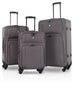 TUCCI Italy DISINVOLTA Fabric 3 PC 20", 24", 28" Luggage Suitcase Set Heys