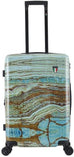 TUCCI Italy Emerald Marble (20”, 24” & 28”) Hardside Suitcase Set Tucci