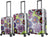 TUCCI Italy Flower Dots (20”, 24” & 28”) Hardside Suitcase Set Tucci