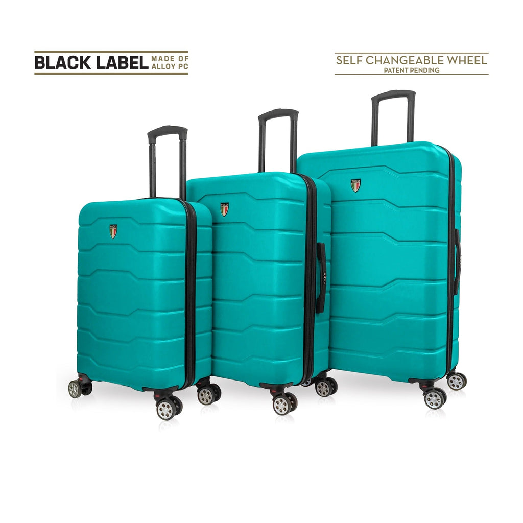 TUCCI Italy IL CAMMINO (18", 26", 30") Spinner Wheeled Suitcase Collection Tucci