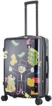 TUCCI Italy Money Man 28” Large Hardside Checked Suitcase Tucci