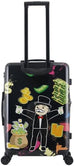 TUCCI Italy Money Man 24” Medium Hardside Checked Suitcase Tucci