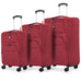 TUCCI Italy VOLO 3 PC Expandable Travel Suitcase 20", 26", 30" Tucci