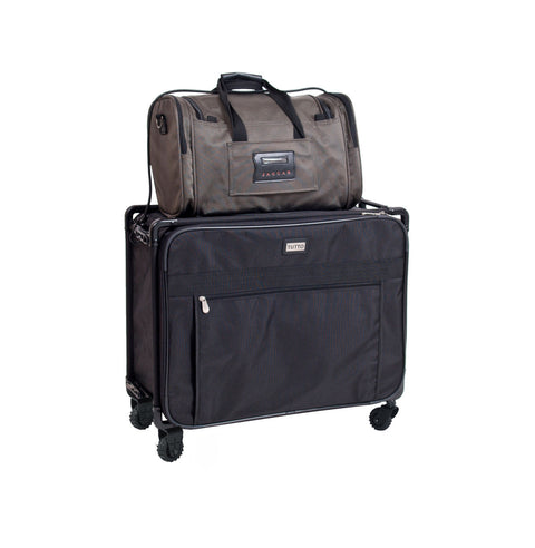 Tutto Medium Pullman 26" Checked Suitcase - LuggageDesigners