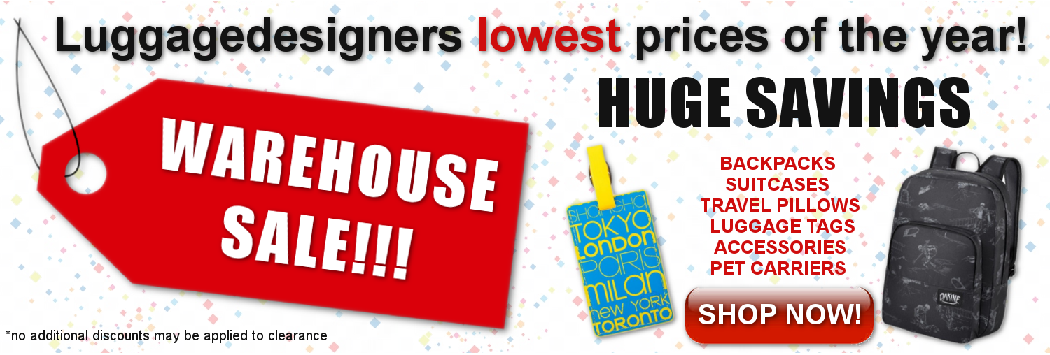 Warehouse Sale at Luggagedesigners
