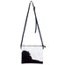 Western Genuine Hair-On Leather Crossbody Handbag Cowhide and Conchos