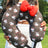Hello Kitty Travel Neck Pillow Black & Red Ful Luggage
