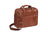 Mancini Arizona Double Compartment Zip Briefcase for 15.6'' Laptop