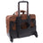 McKlein USA West Town 15.6" Leather Fly Through Checkpoint Friendly Detachable Wheeled Laptop Briefcase Assorted Colors