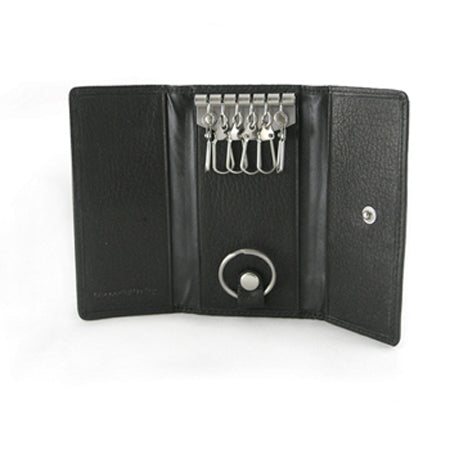 Osgoode Marley Leather Long Six Hook Key Case with Valet