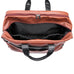 McKlein 21" Leather Two-tone Dual-Compartment Laptop Carry-All Duffel
