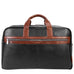 McKlein 21" Leather Two-tone Dual-Compartment Laptop Carry-All Duffel