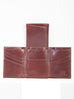 Scully Italian Leather Tri-Fold Wallet Walnut