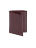Scully Italian Leather Tri-Fold Wallet w/ ID Window Walnut