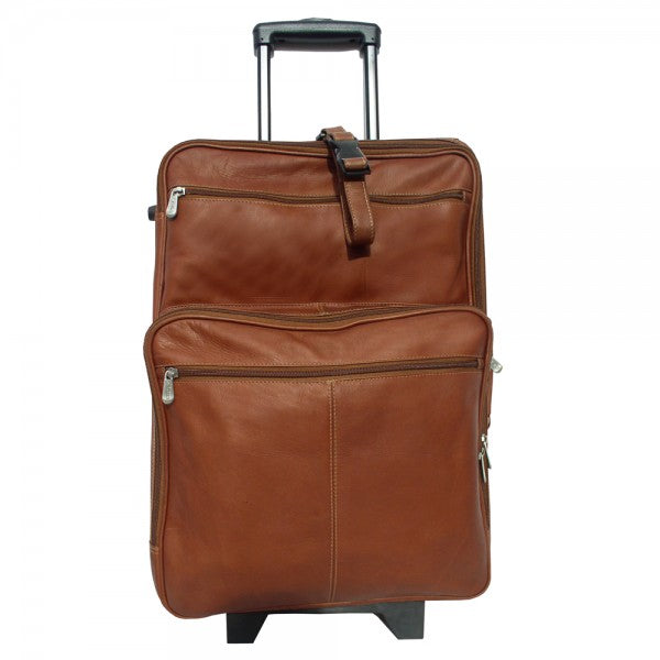 Piel Leather 22" Wheeled Traveler Case Assorted Colors