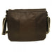 Piel Leather Expandable Messenger Bag