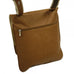 Piel Leather Small Vertical Messenger Bag