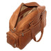 Piel Leather Adventurer Carry On Satchel Bag