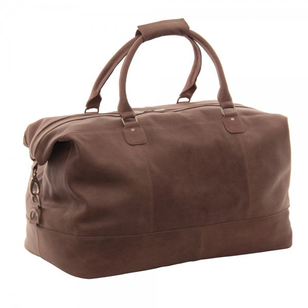 Piel Leather Large Classic Satchel Carry On Bag