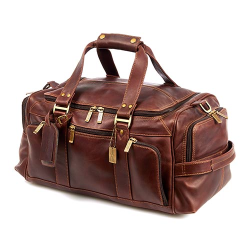 Claire Chase Legendary Ultimate Duffel Bag Dark Brown