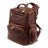 Claire Chase Legendary Executive Backpack Dark Brown