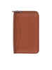 Scully Leather Soft Plonge Zip Pocket Planner Brown