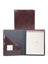 Scully Italian Leather Letter Size Pad Walnut