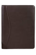 Scully Leather Soft Plonge Letter Size Pad Chocolate