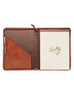 Scully Antique Calf Leather zip letter pad