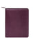Scully Italian Leather Zip Planner Plum